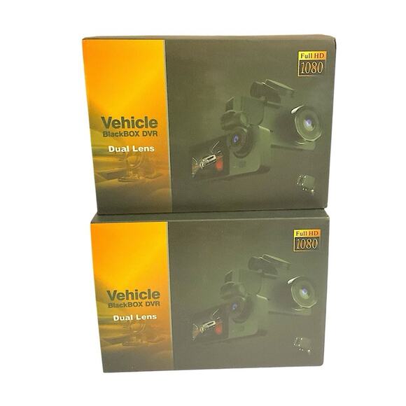 Dual Lens Vehicle BlackBOX DVR Dash Cam Full HD 1080p Car Recorder (2 Units) - Picture 8 of 8